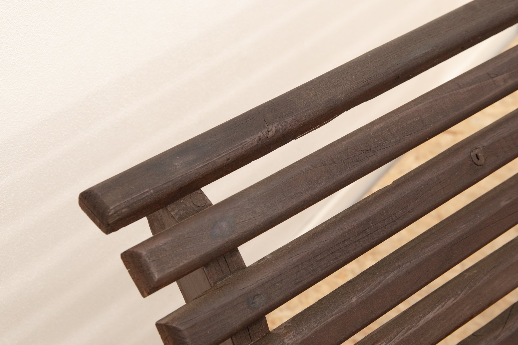 Vintage Garden Bench, Former Czechoslovakia, 1970s for sale at Pamono