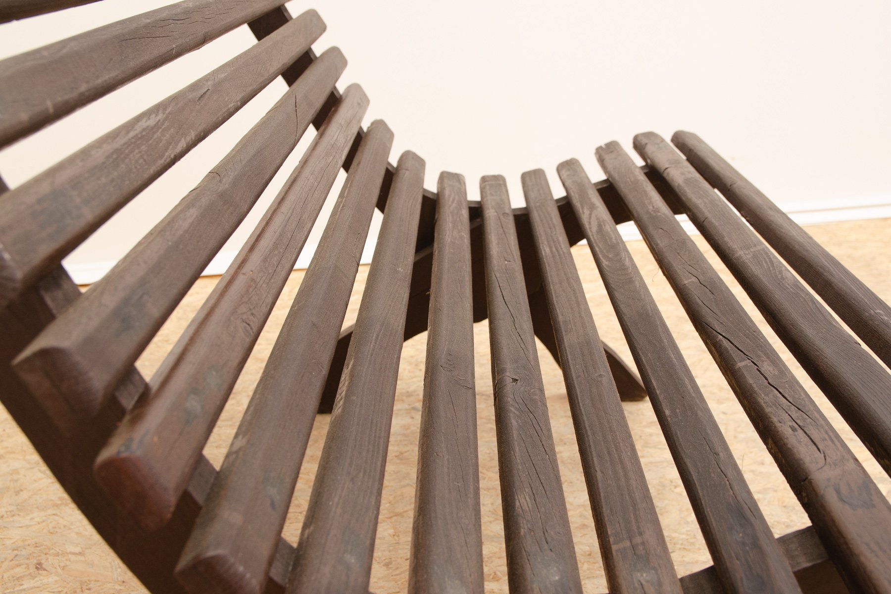 Vintage Garden Bench, Former Czechoslovakia, 1970s for sale at Pamono