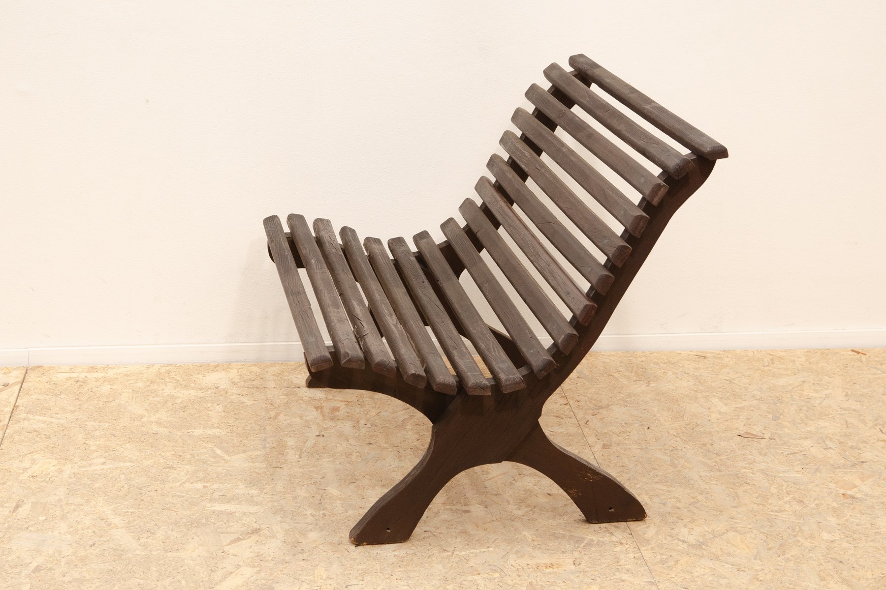 Set of Vintage Garden Benches, Former Czechoslovakia, 1980s for sale at ...