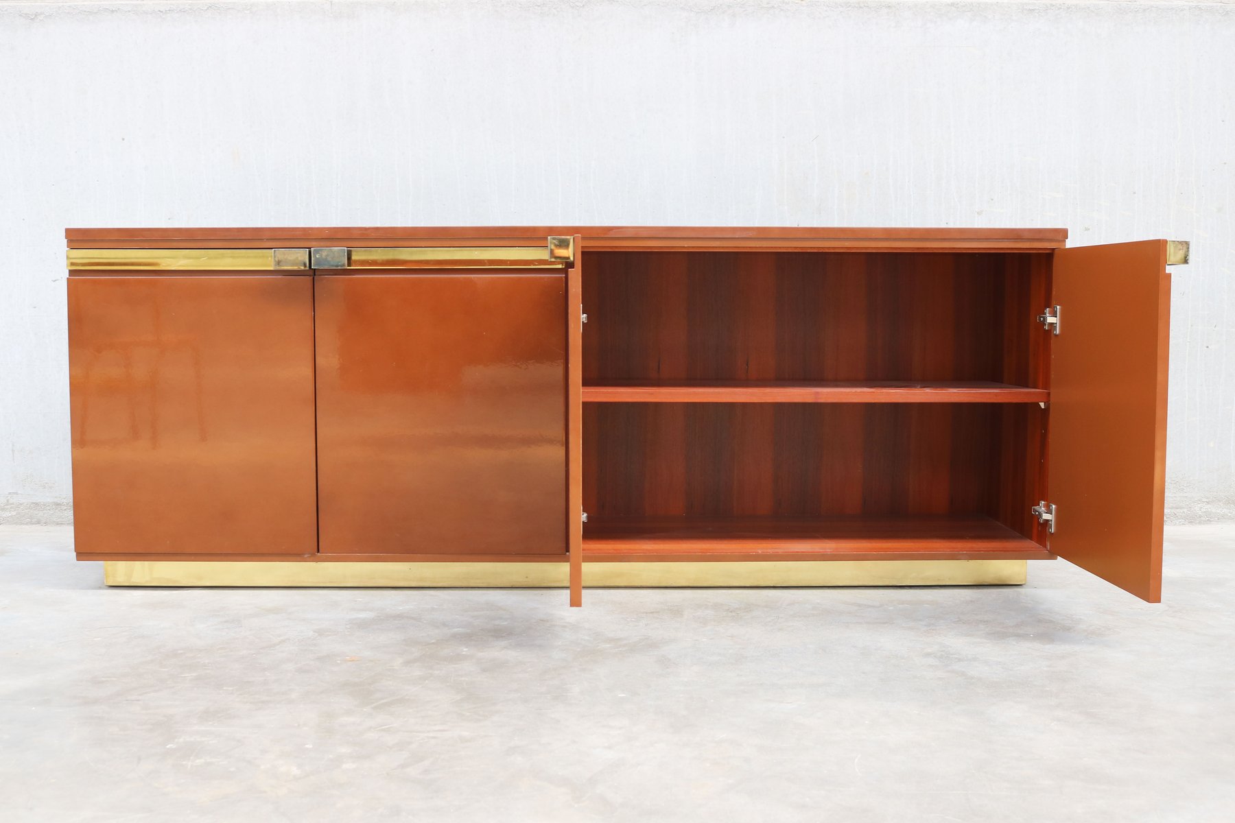 Hollywood Regency Sideboard by Guy Lefevre for Maison Jansen, 1970 for ...