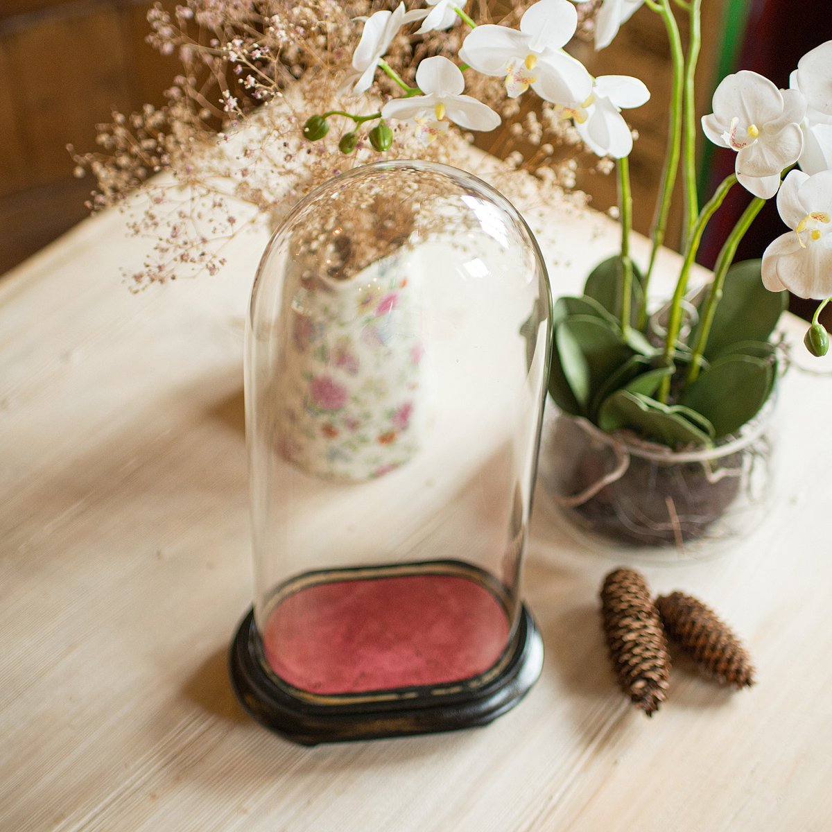 Antique English Mantel Clock Dome for sale at Pamono