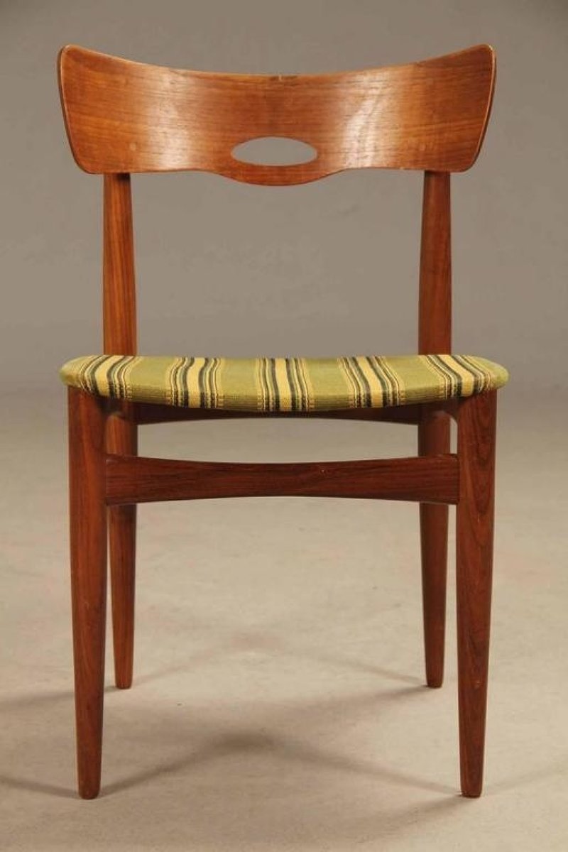 Dänische Vintage Teak Stühle von Bramin, 1960er, 6er Set ...