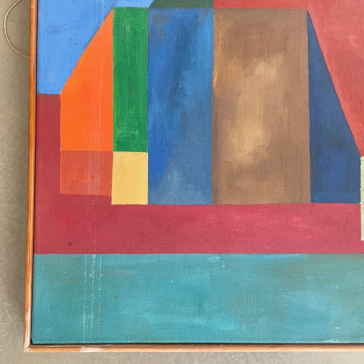 Chris, Dutch Composition, 1965, Painting for sale at Pamono