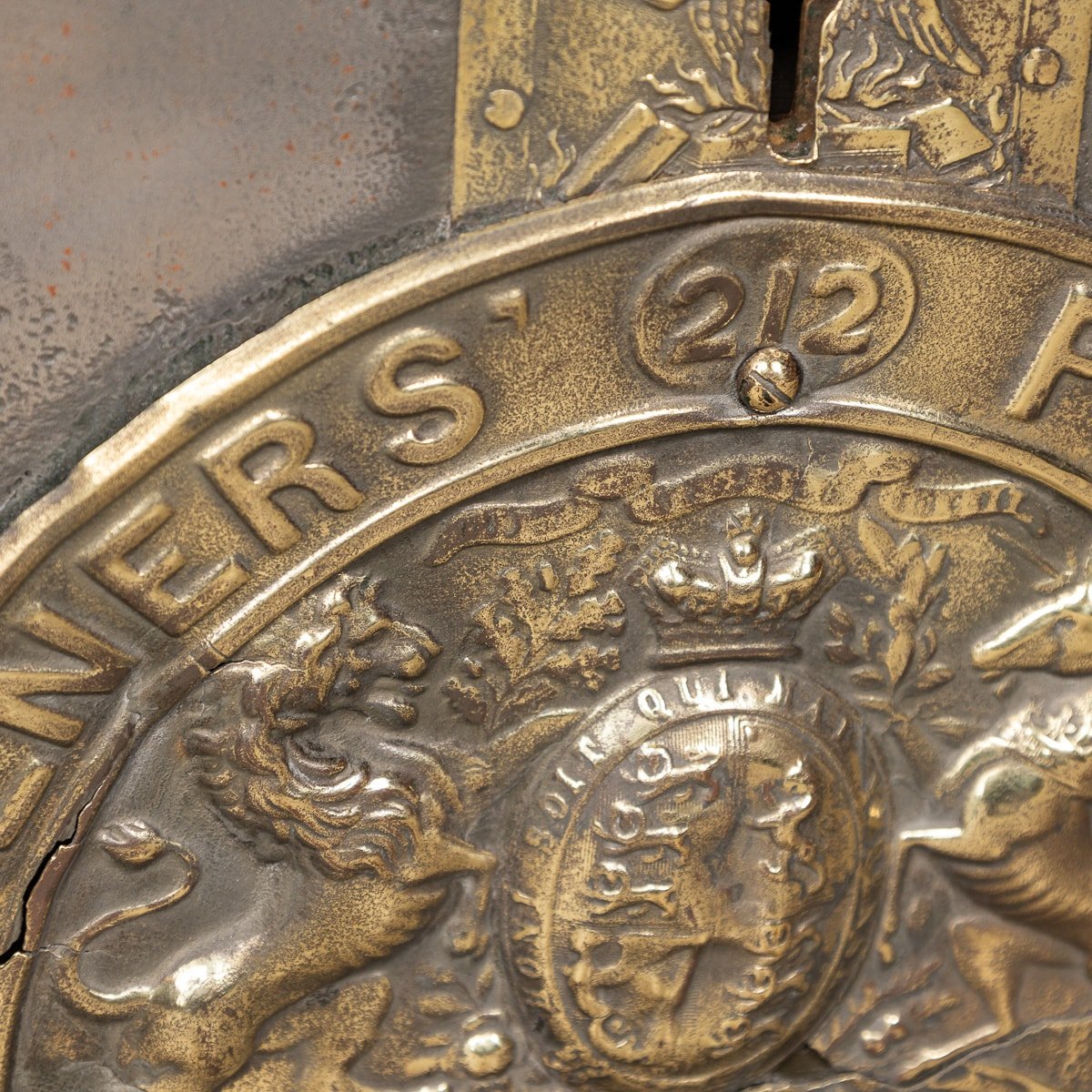 20th Century Victorian Cast Iron Fire Resistant Strong Box from Milner