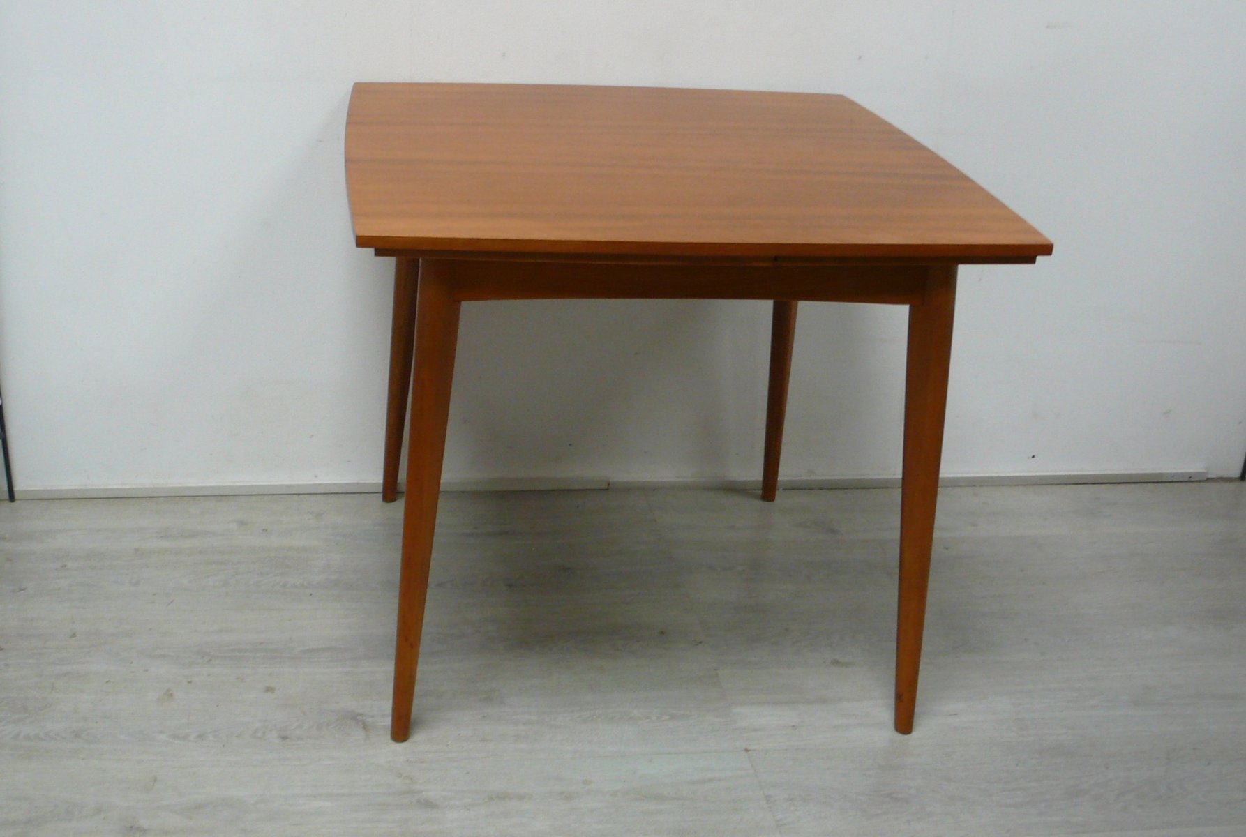 Small Extendable Teak Dining Table Square, Denmark, 1960s for sale at ...