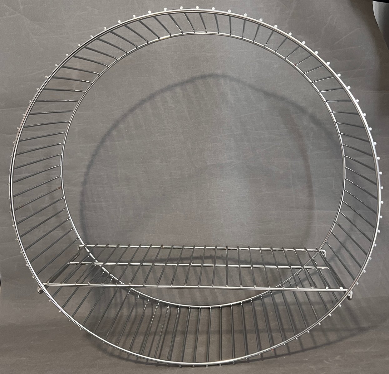 Modular Shelves in Stainless Steel, 1980s, Set of 4 3