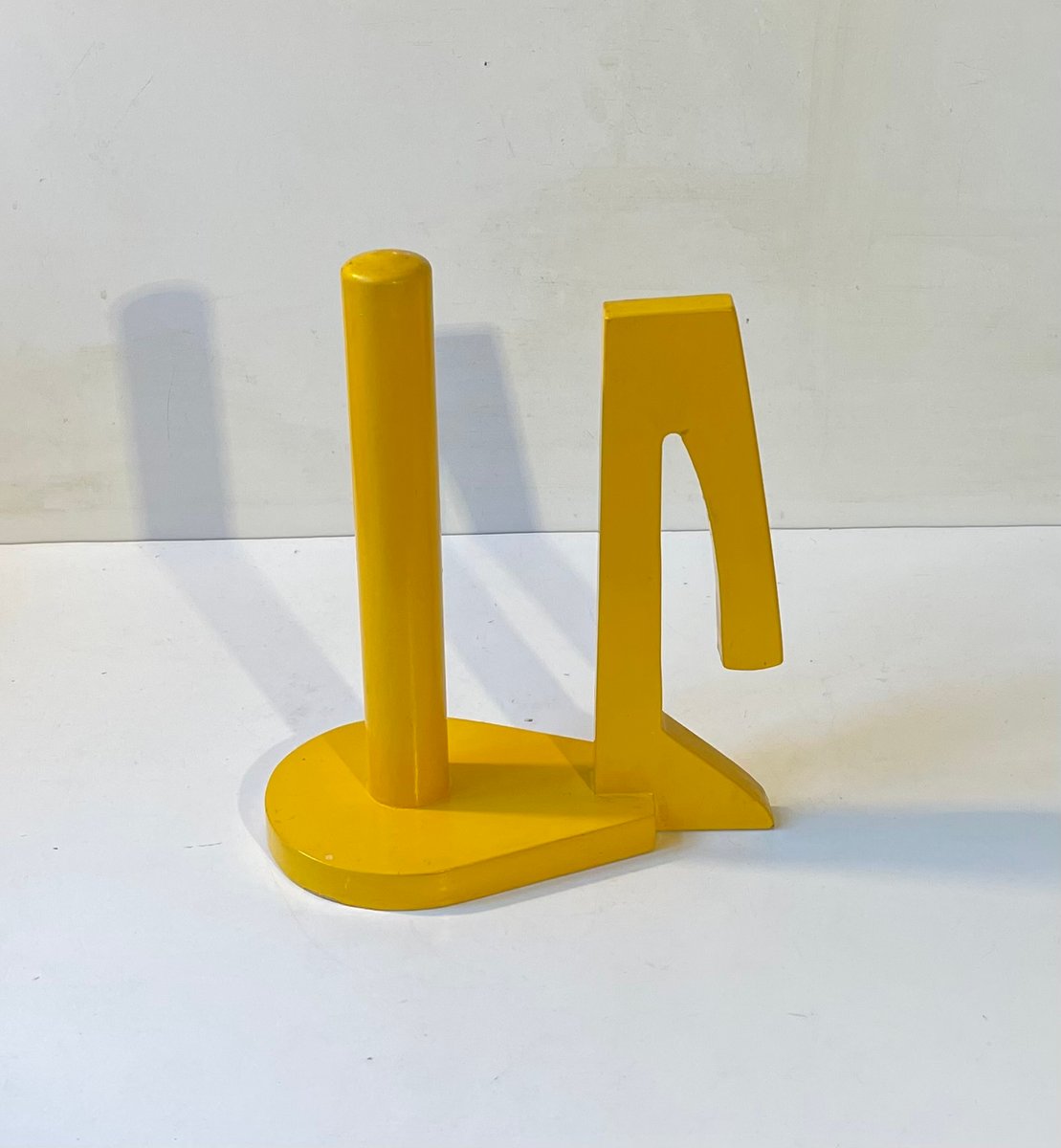 Vintage Kitchen Paper Towel Holder in Yellow Pine by Aksel Hansen, 1970s for sale at Pamono
