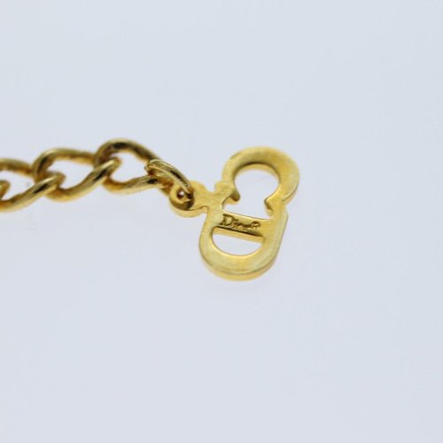 Ribbon Necklace in Metal and Gold from Christian Dior for sale at Pamono