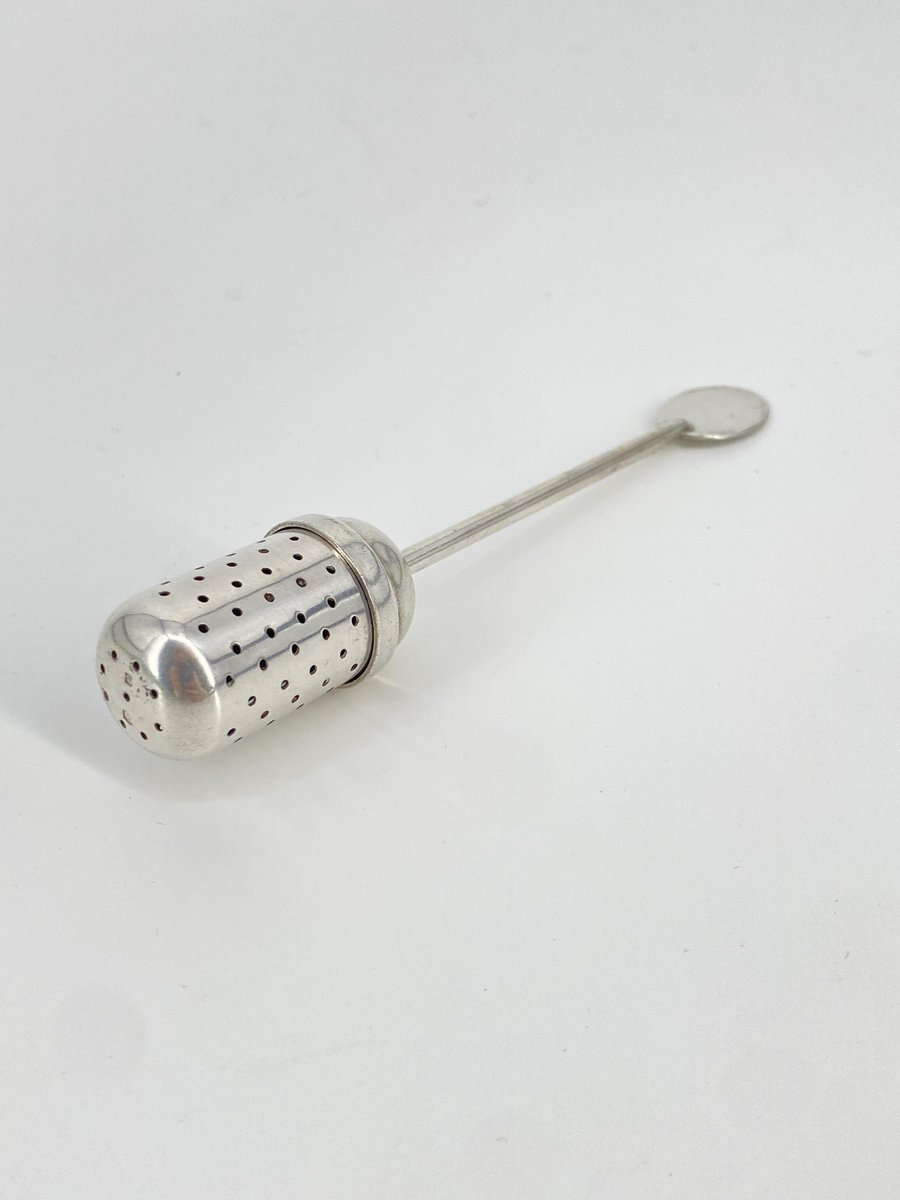 Silver-Plated Tea Diffuser by Christian Dell, 1924 for sale at Pamono