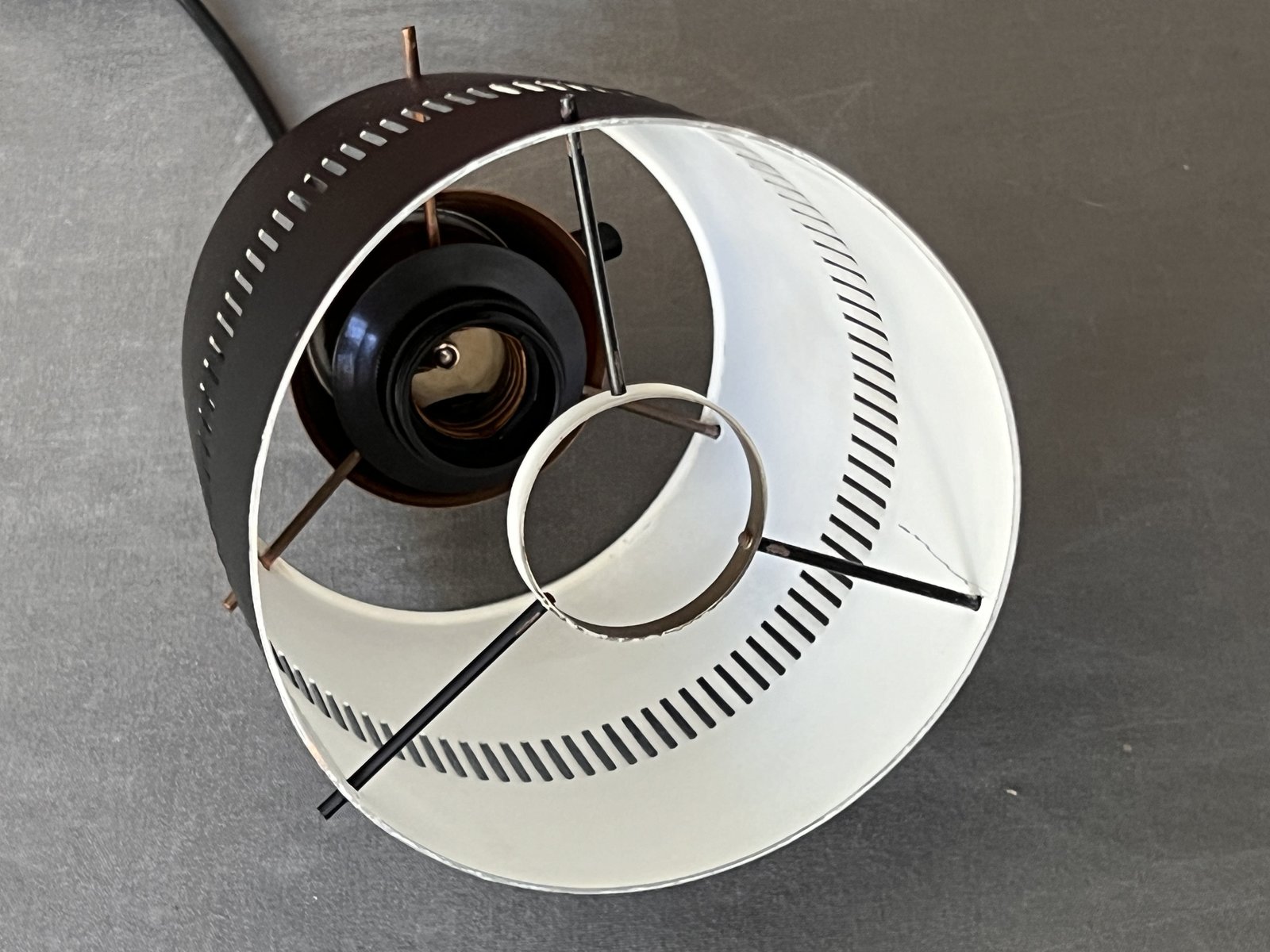 Vintage Norwegian Ceiling Lamp by T. Røste & Co, 1960s for sale at Pamono