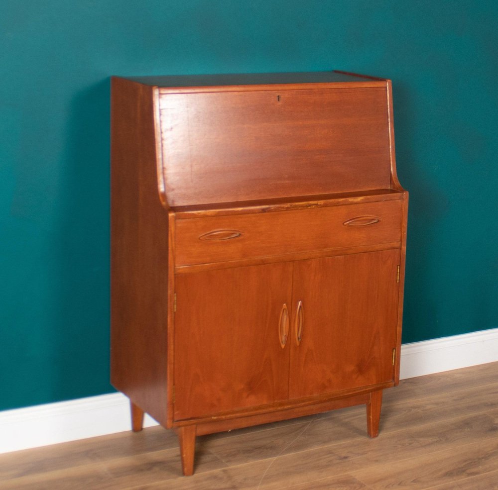 Teak Bureau Writing Desk from Jentique, 1960s for sale at Pamono