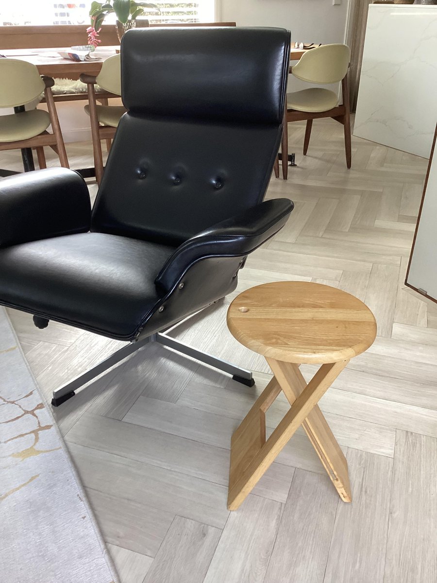 Foldable Stool Model Suzy by Adrian Reed for sale at Pamono