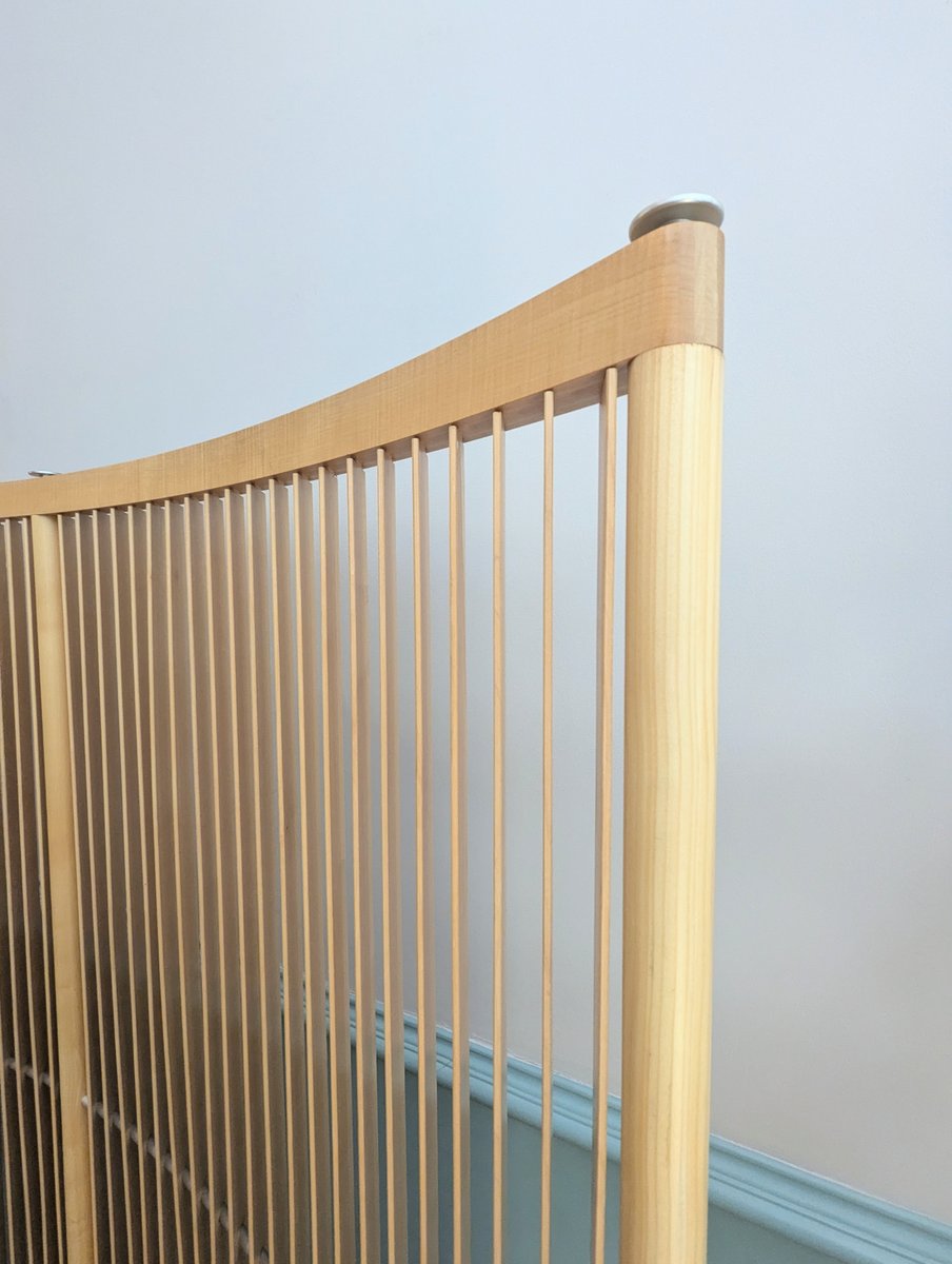 Slatted Beech Room Divider by Niels Gammelgaard and Lars Mathiesen for ...