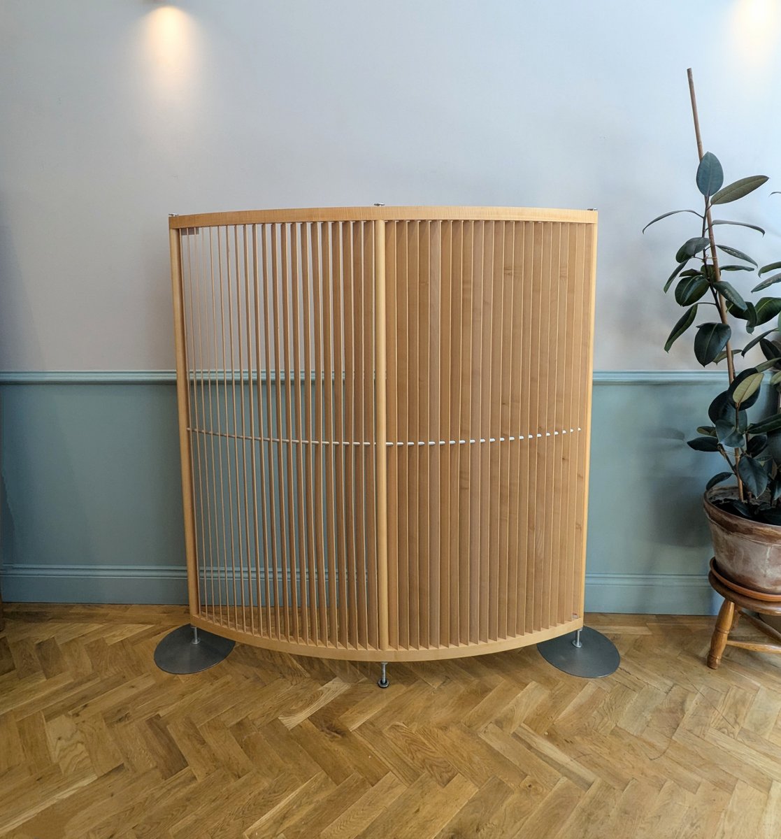 Slatted Beech Room Divider by Niels Gammelgaard and Lars Mathiesen for ...