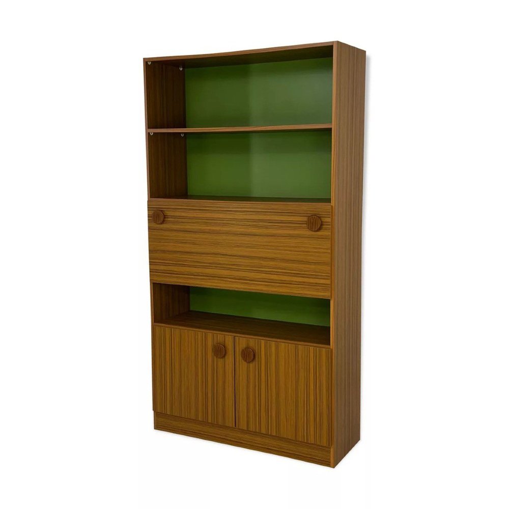 Library with Integrated Desk, 1970s for sale at Pamono