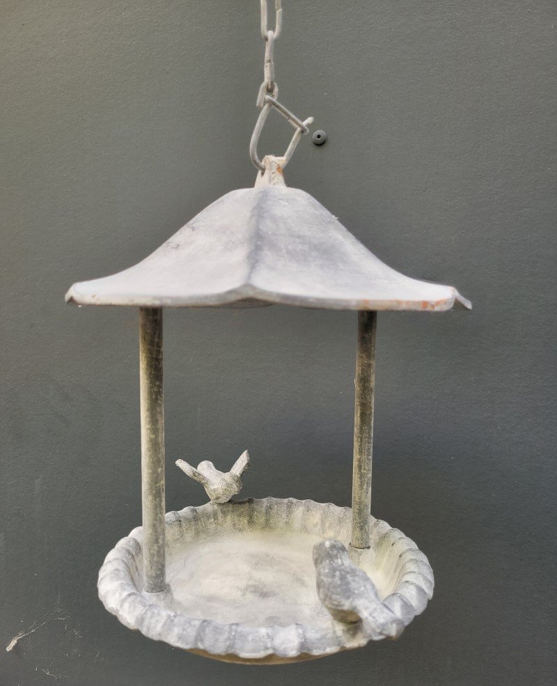Cast Iron Birdhouse Hanging Birdfeeder for sale at Pamono