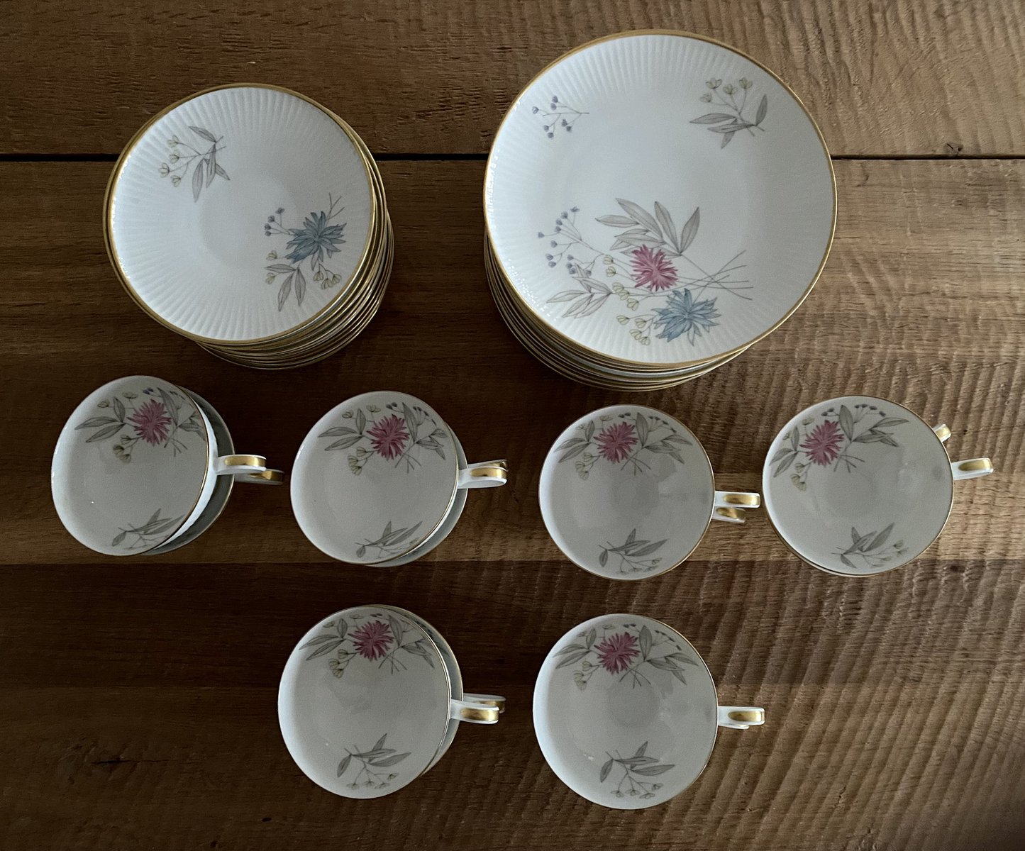 Service à Café Vintage 70's – Porcelaine Allemande – Occasion
