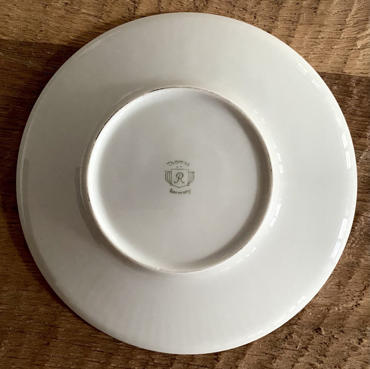 Service café et assiettes dessert porcelaine bavaria Allemagne vintage pop années 70 - Arts de la table