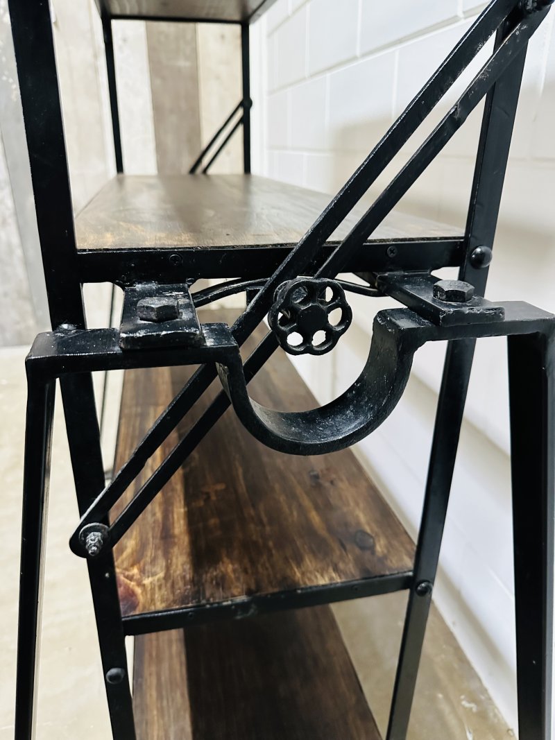 Industrial Room Divider Shelf for sale at Pamono