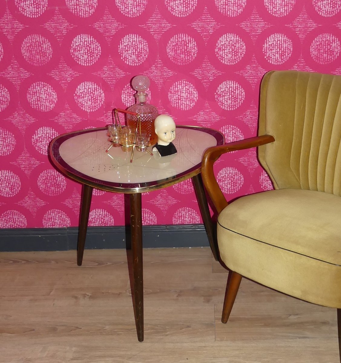 Vintage Cocktail Table, 1950s for sale at Pamono