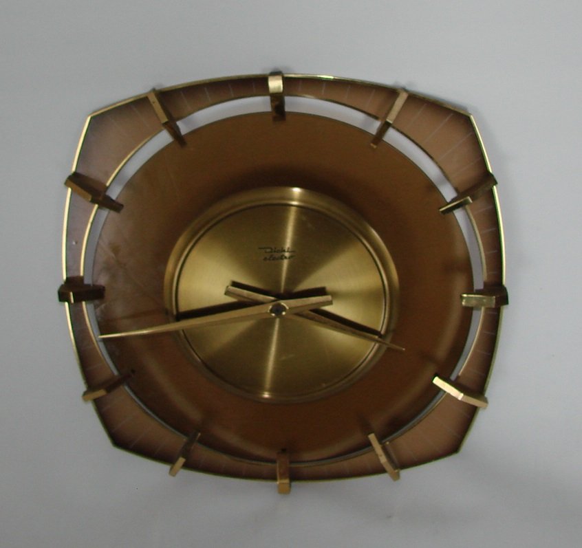 German Electro Clock from Karl Diekl, 1960s for sale at Pamono