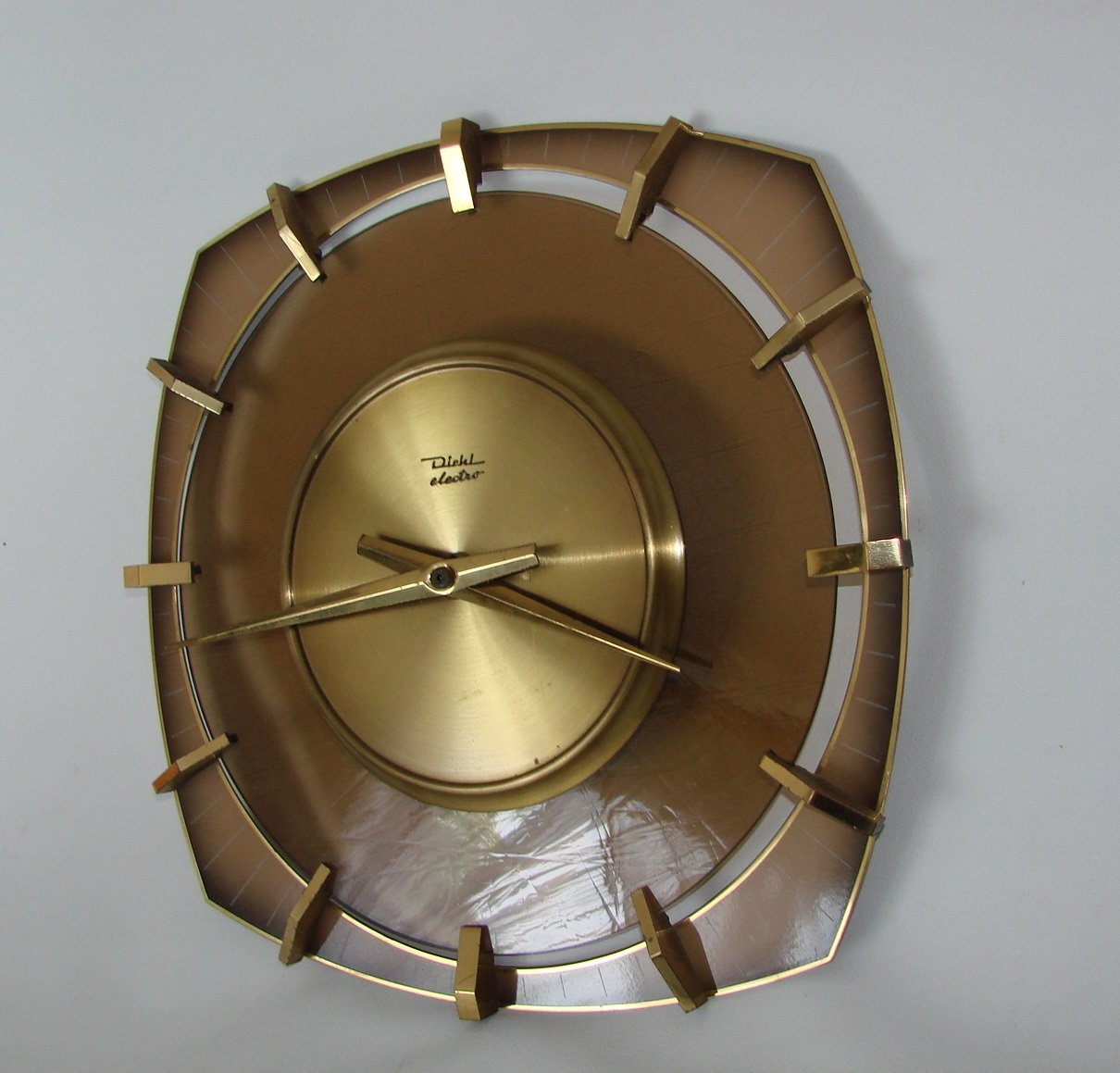 German Electro Clock from Karl Diekl, 1960s for sale at Pamono