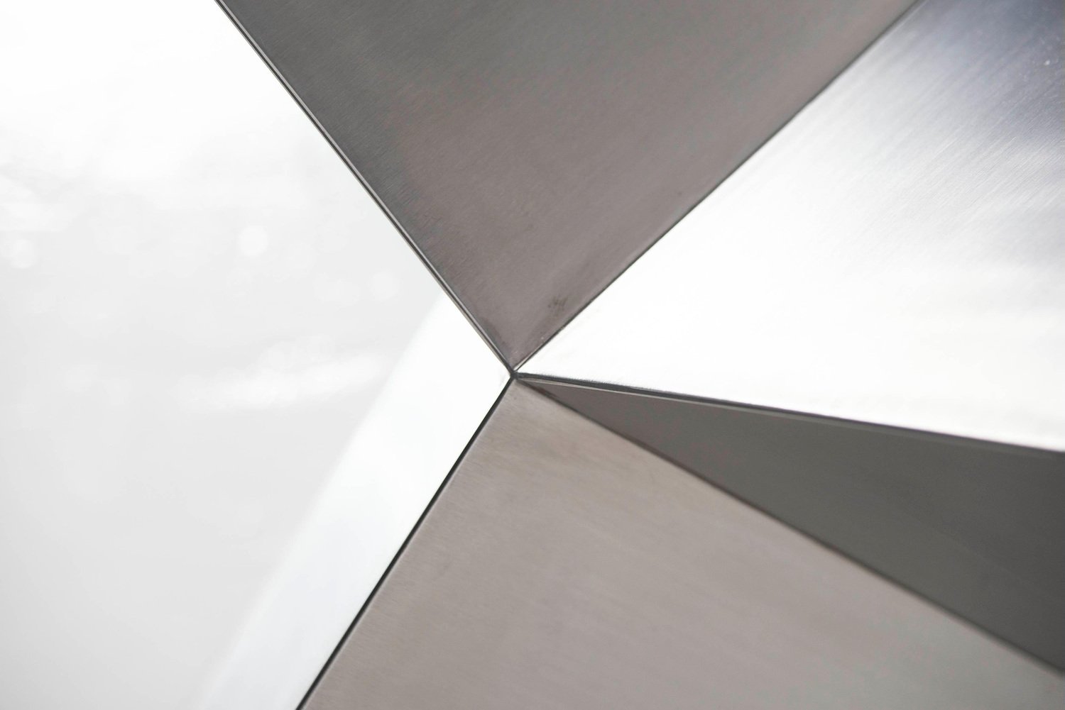 Large Geometric Sculpture by Rudolf Wolf, 1975 for sale at Pamono