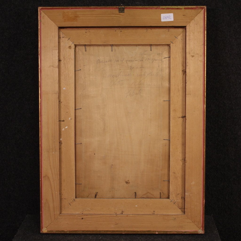 G. Grassis, Figurative Scene, 20th Century, Oil Painting, Framed for