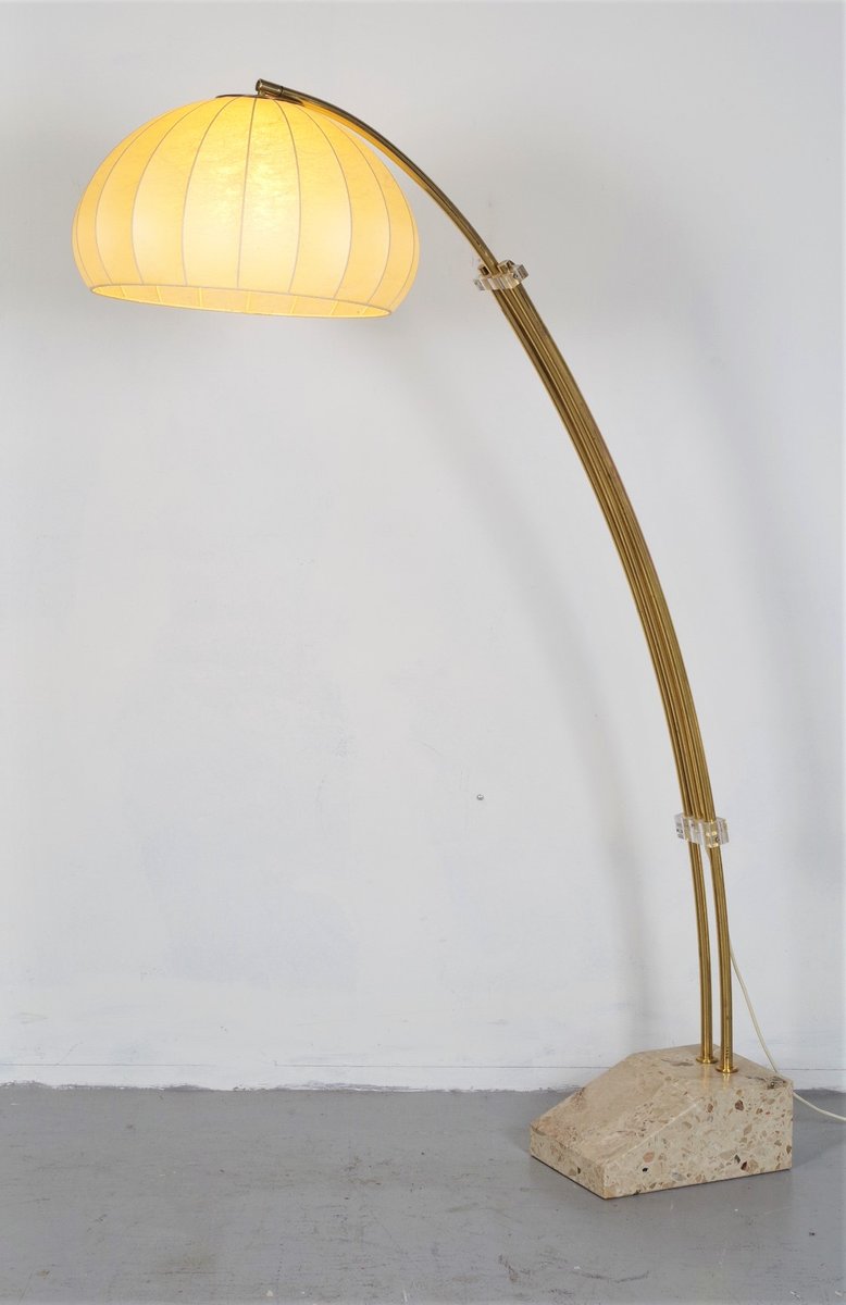 Lampada da terra ad arco vintage di Hustadt, anni '60 in ...