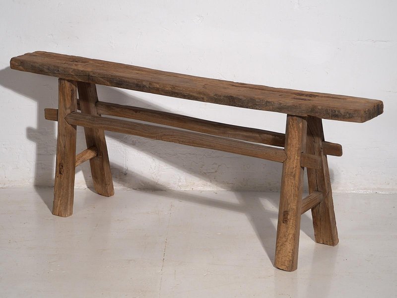 Antique Living Room Bench, 1870 for sale at Pamono