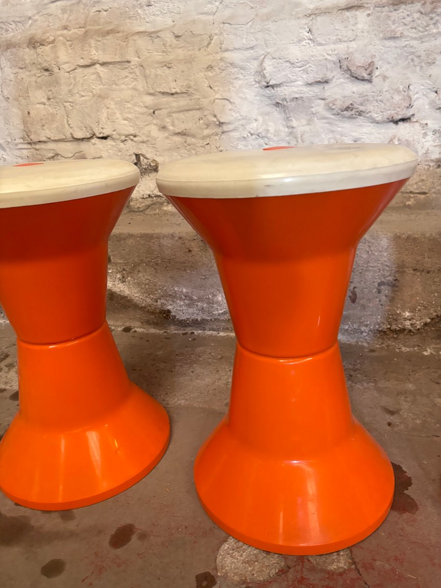 Orange Tam Tam Stool main image 1
