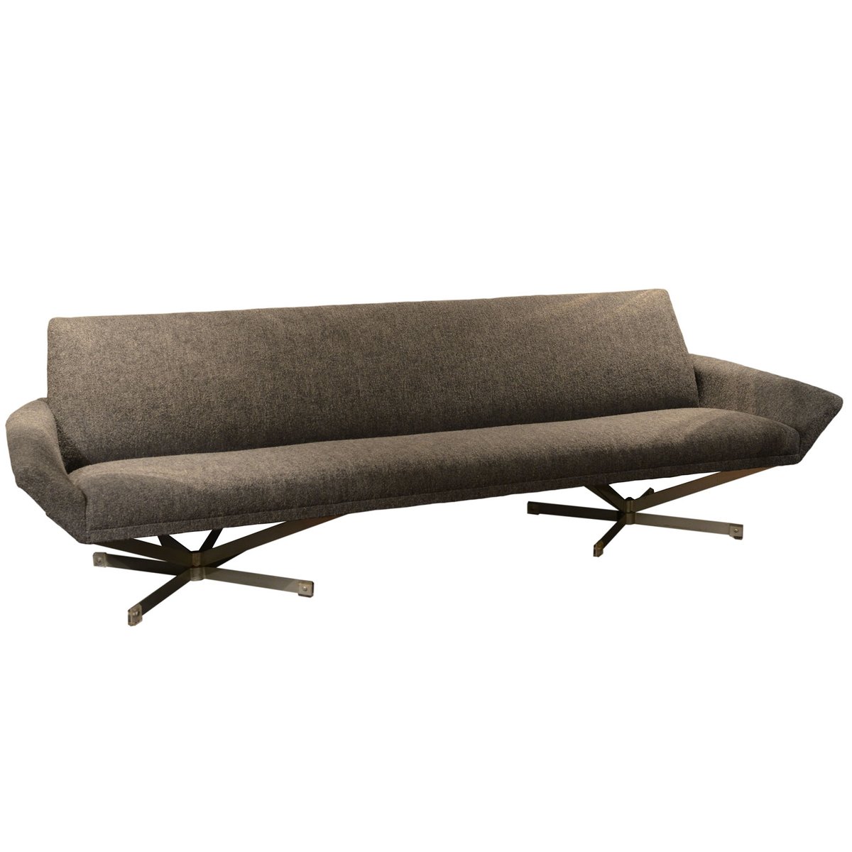 Gray Fabric Sofa By Georges Van Rijck For Beaufort 1960s