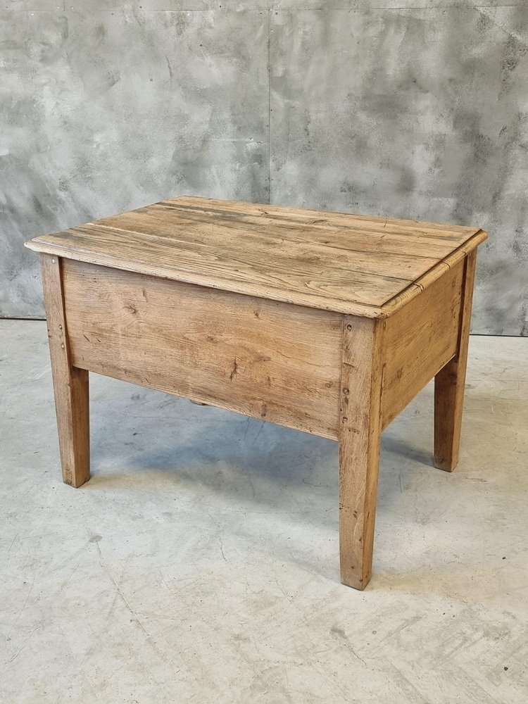 Antique Oak Bakers Trough or Flour Bin, 19th Century for sale at Pamono