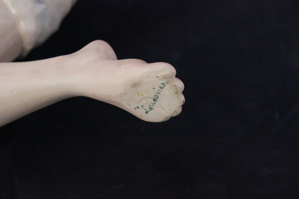 Ludovica Le Bertetti, Large Nude Sculpture, 1920s, Ceramic for sale at Pamono