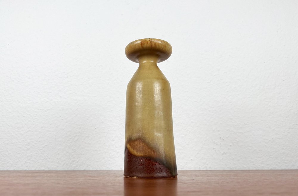 MidCentury German Studio Pottery Vase by Ilse LudwigKorbel, 1960s for
