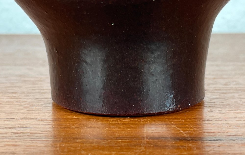 MidCentury German Studio Pottery Vase by Elke & Elmar Kubicek, 1960s