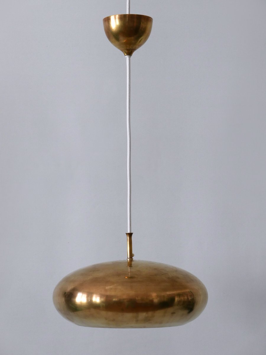 Lampe Suspension Spoutnik Multicolore En Laiton - Style Mid Century / Art Déco - Ampoule E27 - Décorative Et Rétro