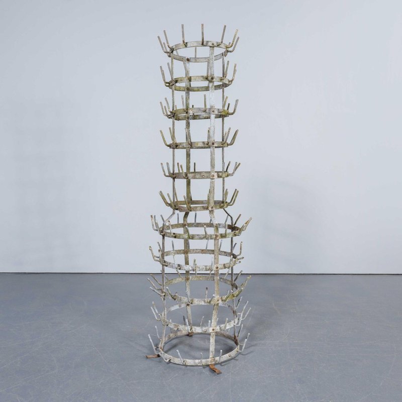 French Bottle Drying Rack Model 3319, 1950s for sale at Pamono