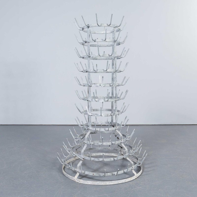French Bottle Drying Rack Model 3316, 1950s for sale at Pamono
