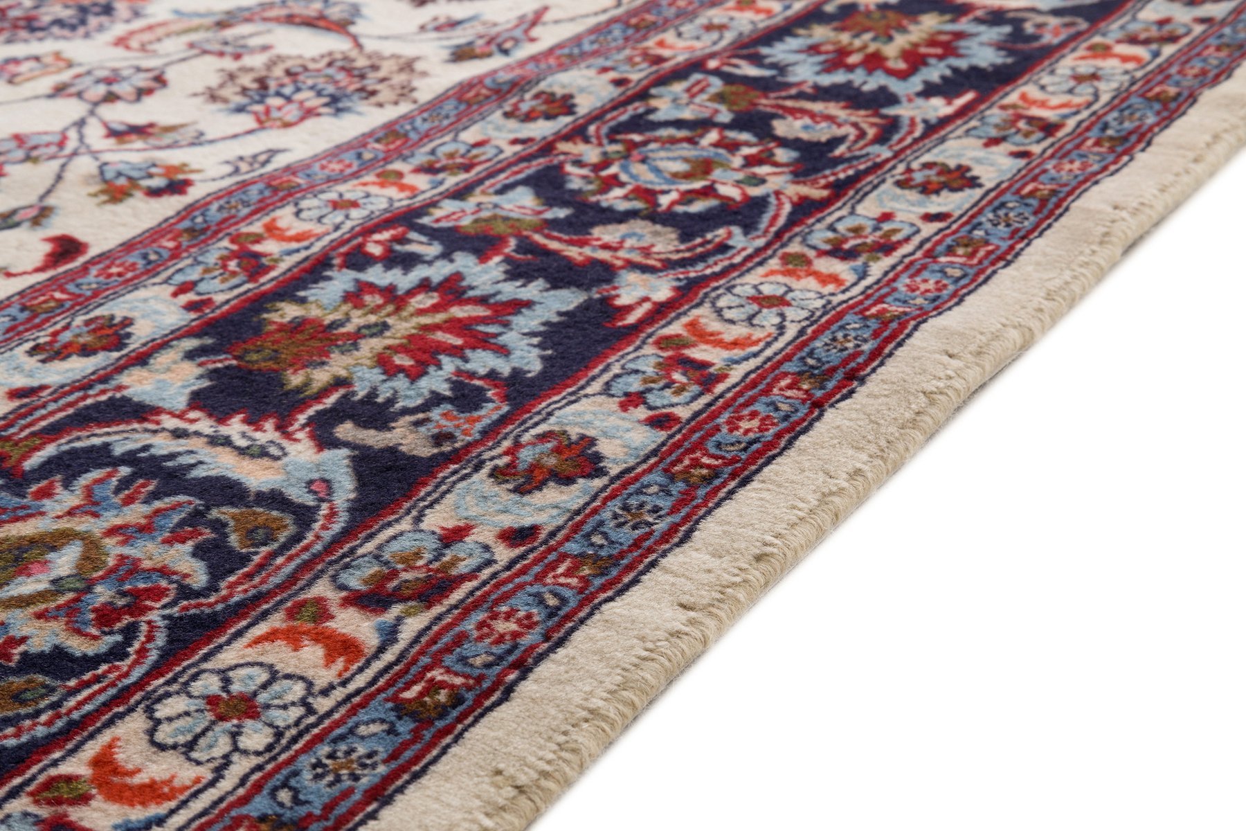Vintage Mashad Rug, 2000s for sale at Pamono