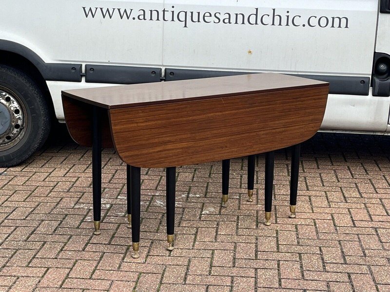 Mid-Century G-Plan Extending Dining Table & 4 Chairs Mid-Century G-Plan ...