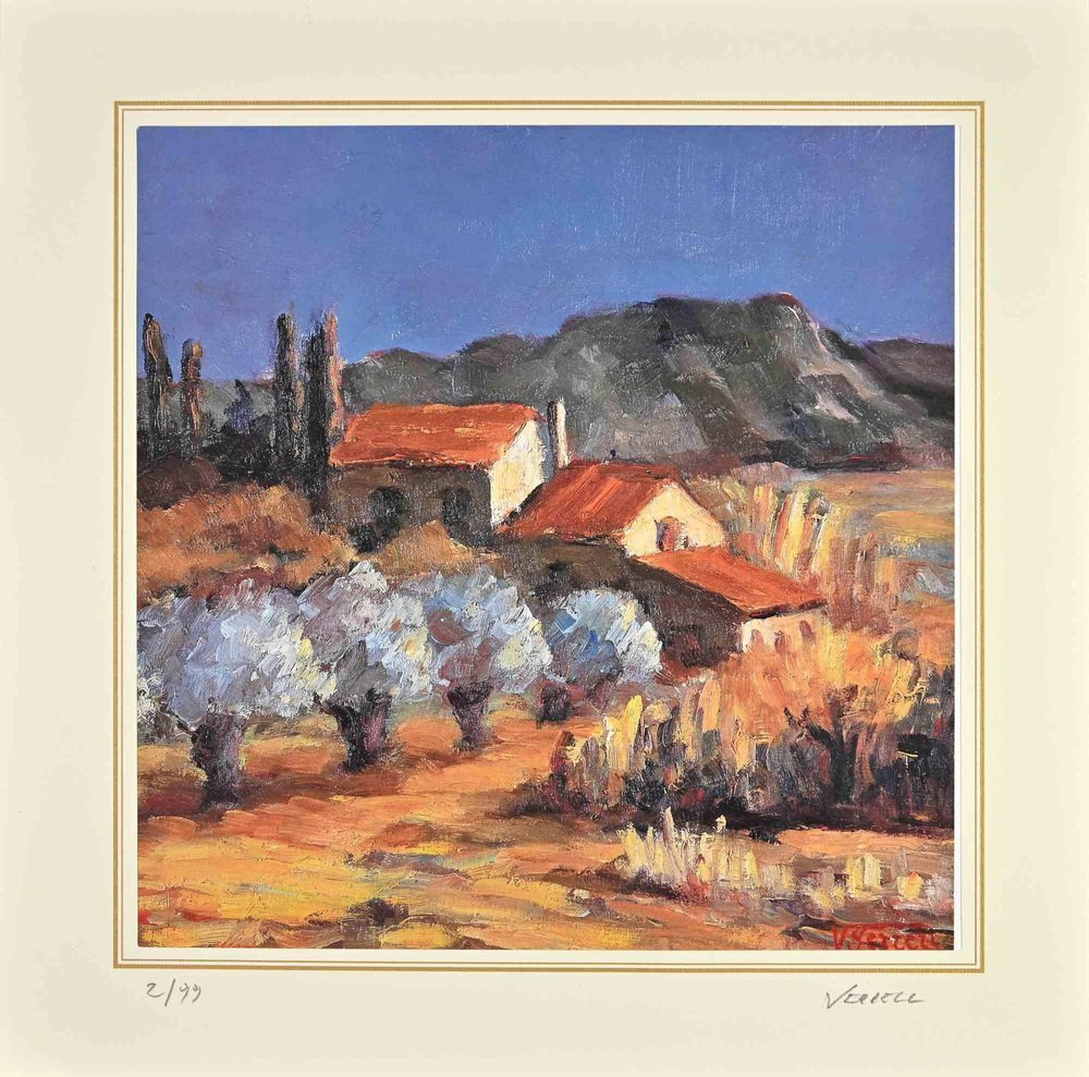 Verrall's After Nicholas Verrall, Landscape, Lithograph, Late 20th Century for ...