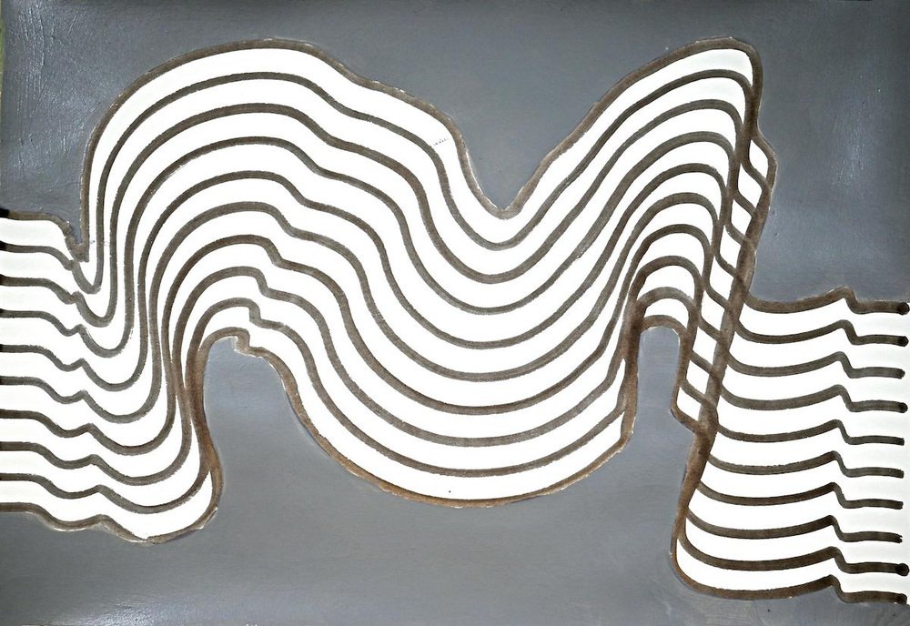 Sumit Mehndiratta, Drawing 412, 2023, Acrylic Paint and Indian Ink on