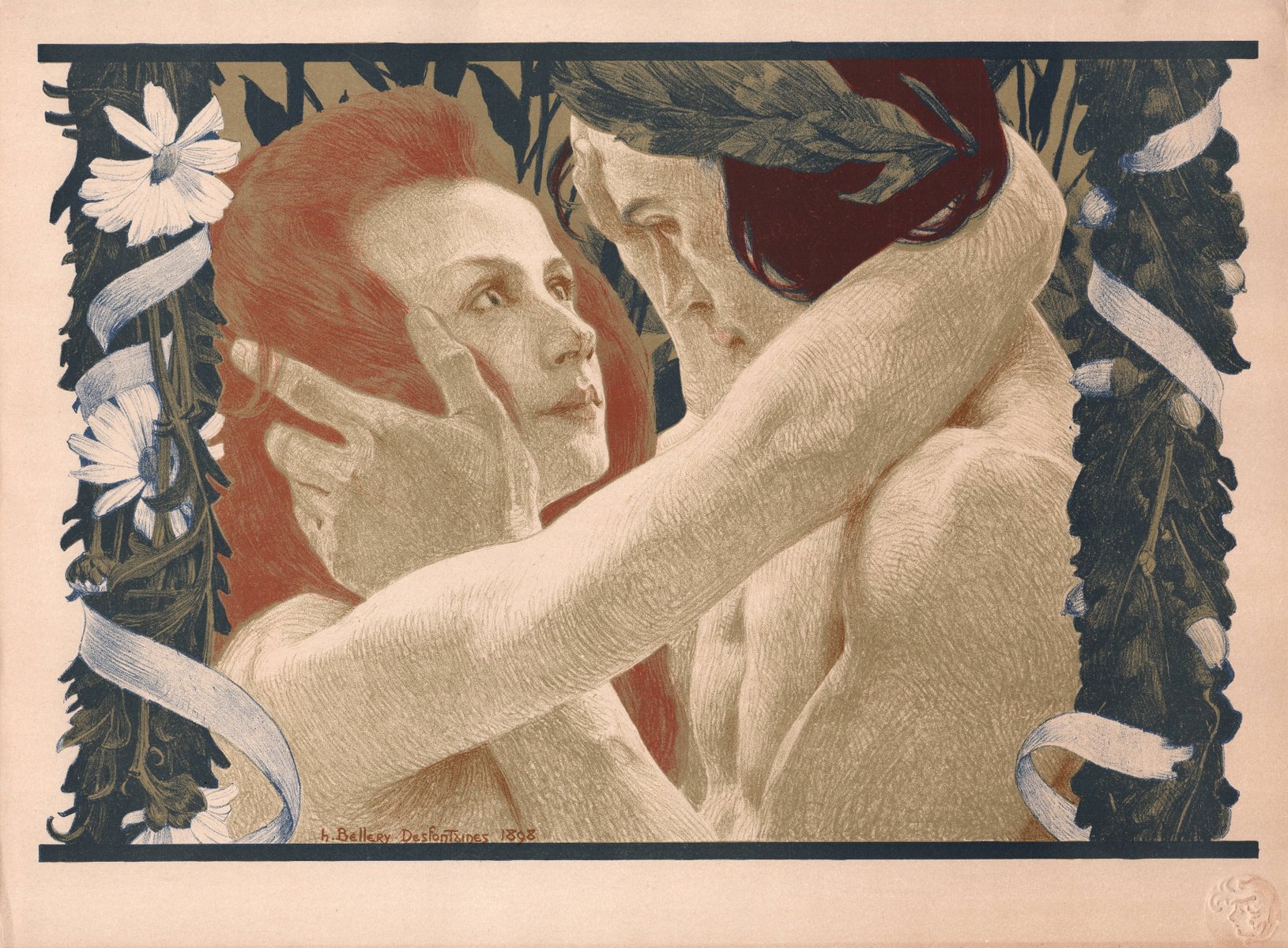 Henri BelleryDesfontaines, L'Énigme (The Enigma), 1898, Original