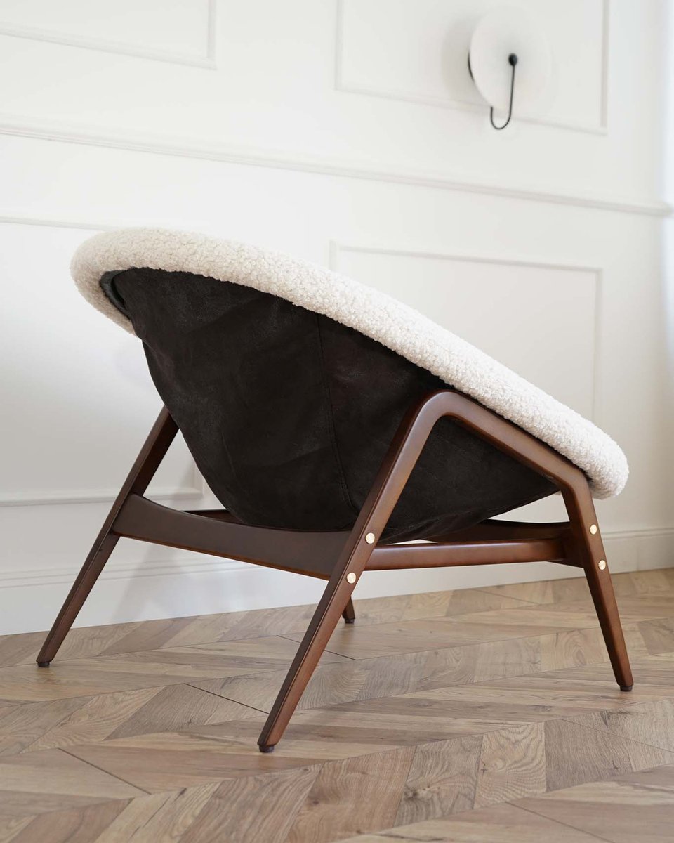 Columbus Lounge Chair attributed to Hartmut Lohmeyer for Ljungs