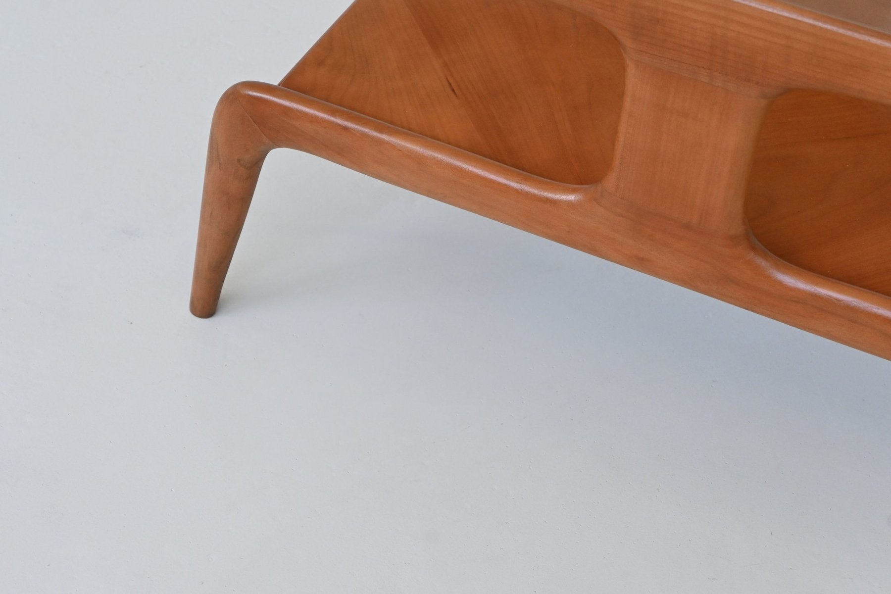 Table Basse Rosalinda Par Gio Ponti - Neoponti 1997 - Bois Et Verre