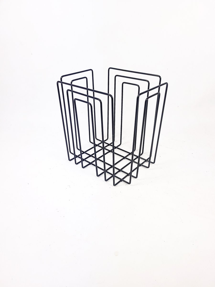 Magazine Rack by Willy Glaeser for Thomas Merlo, 1980s for sale at Pamono
