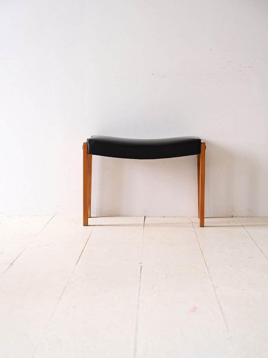 Vintage Scandinavian Stool, 1960s for sale at Pamono