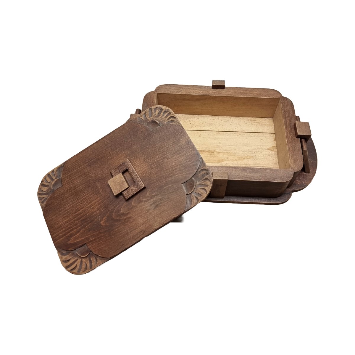 Holzbox Quadratisch Mit Deckel Online Kaufen