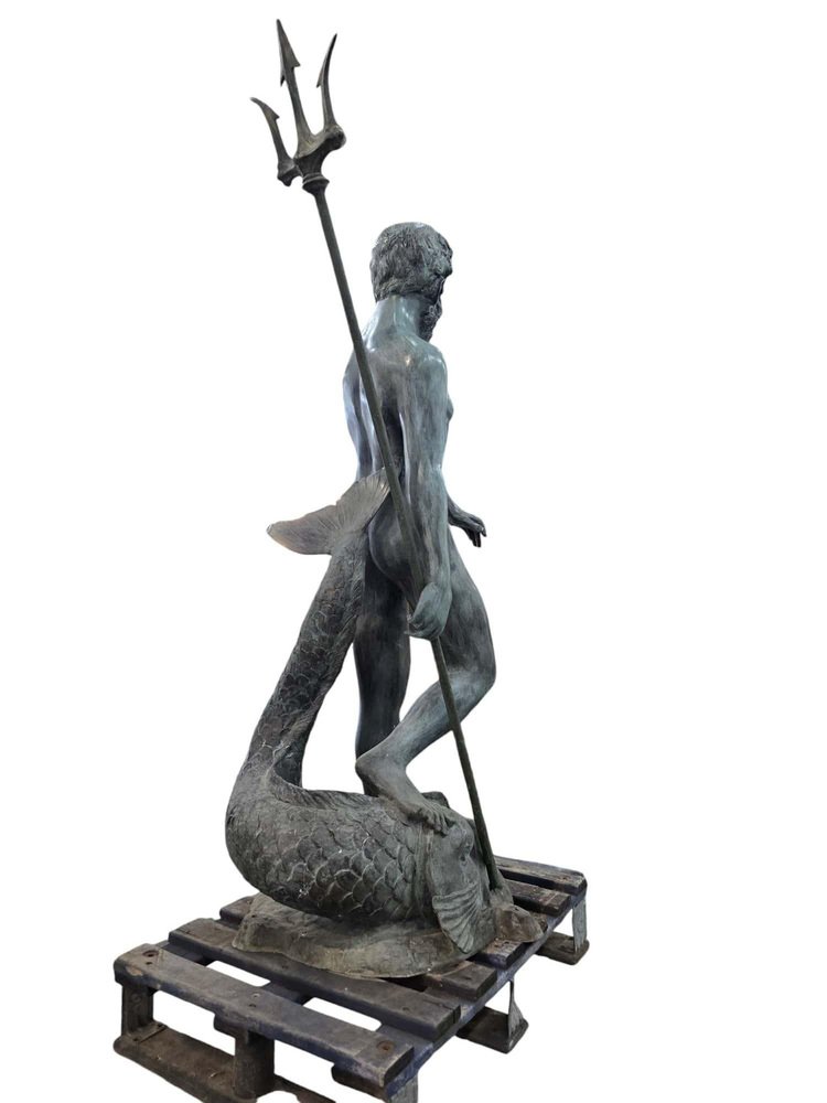 Monumental Neptune Statue, 1970s for sale at Pamono